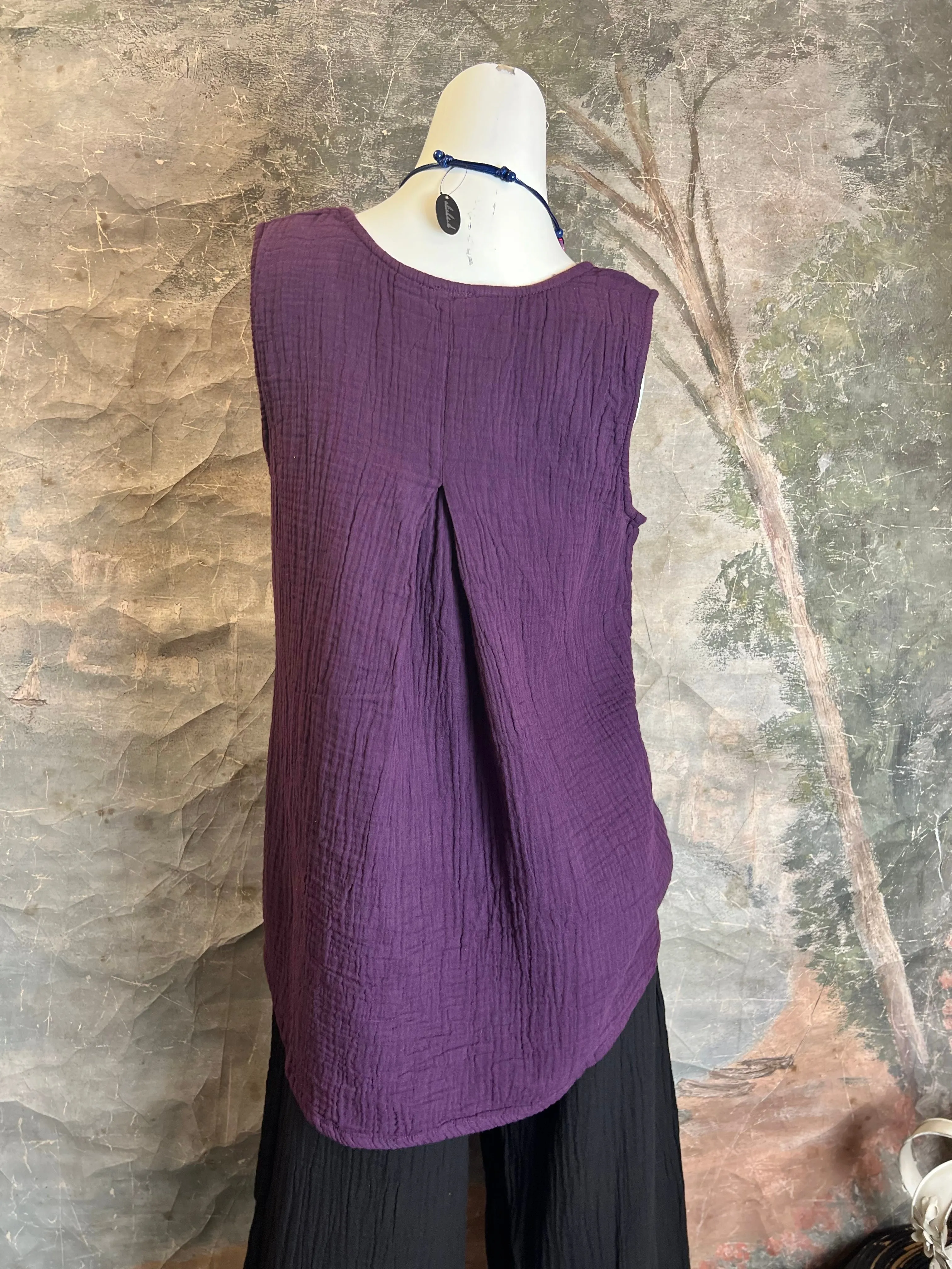 7970 Katy Tank Top-Eggplant