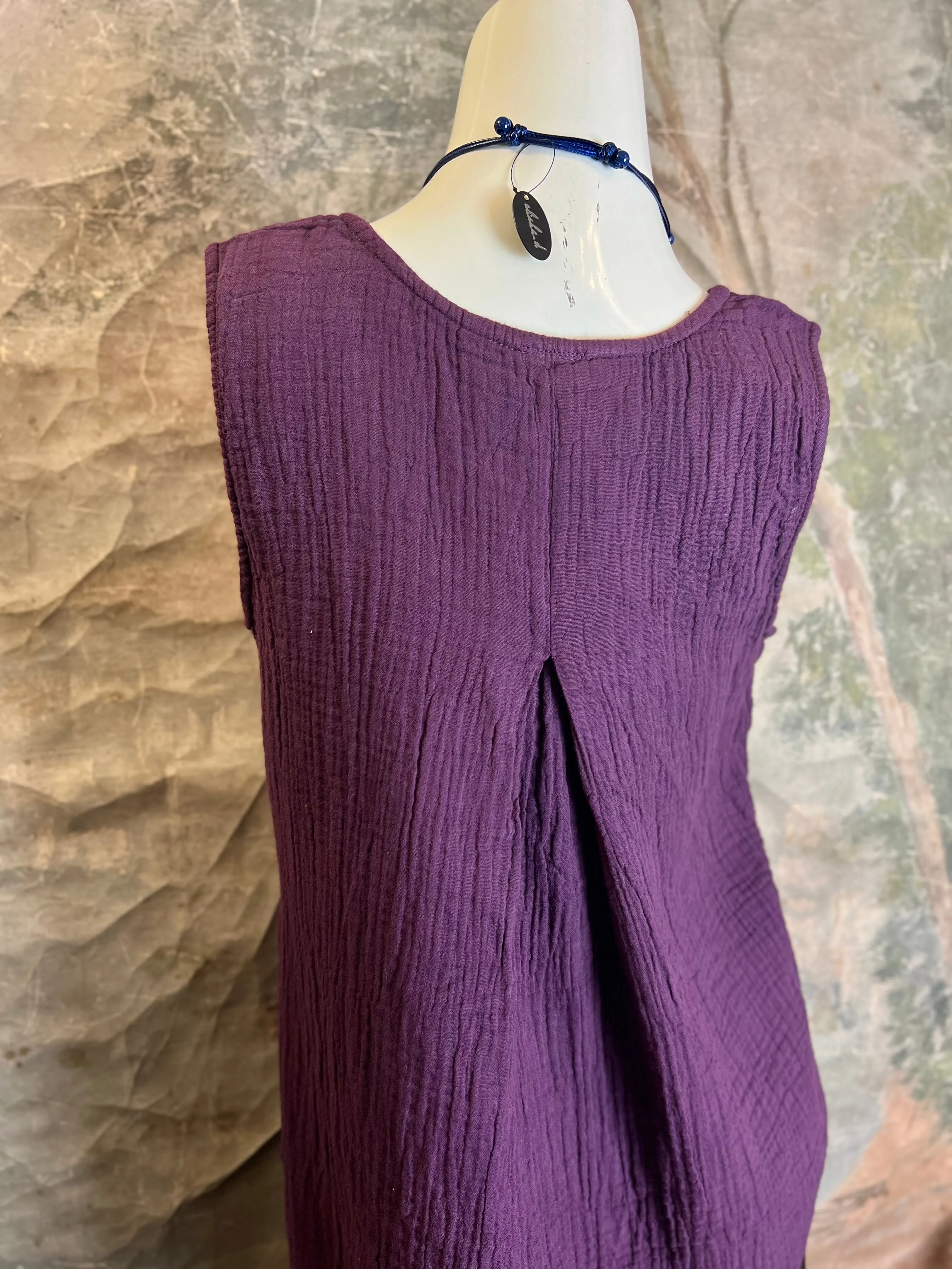 7970 Katy Tank Top-Eggplant