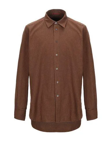 Barena Man Shirt Brown 36 suit