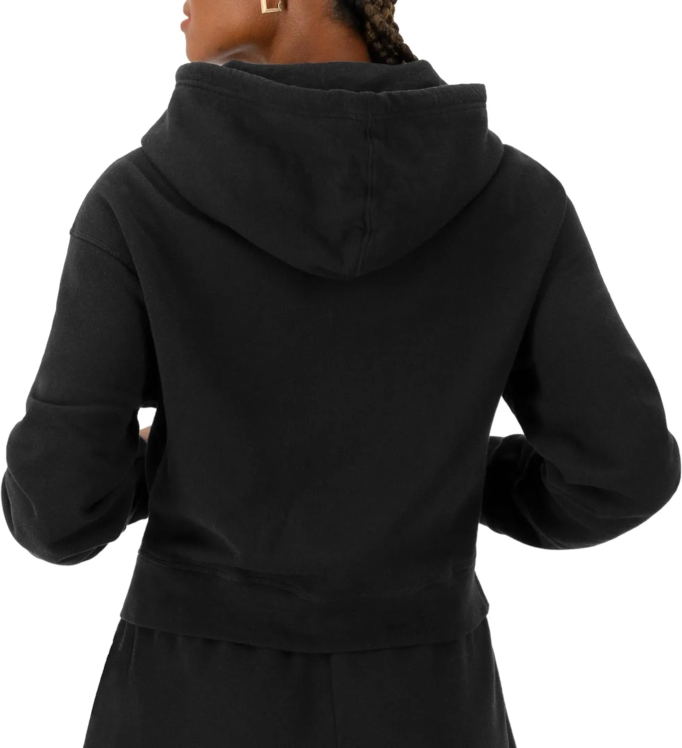 Champion Women's Sweatshirt, Vintage Wash Hoodie, Zip-Up Hoodie with Vintage Wash For Women
