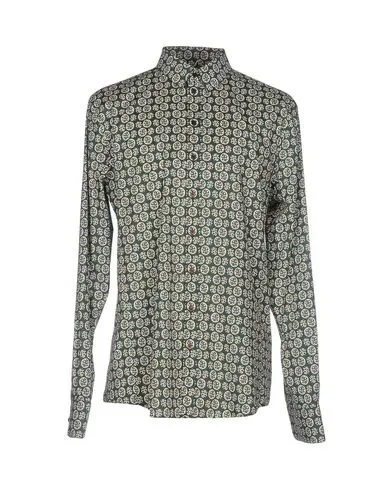 Dolce & Gabbana Man Shirt Green 15 inches-neck