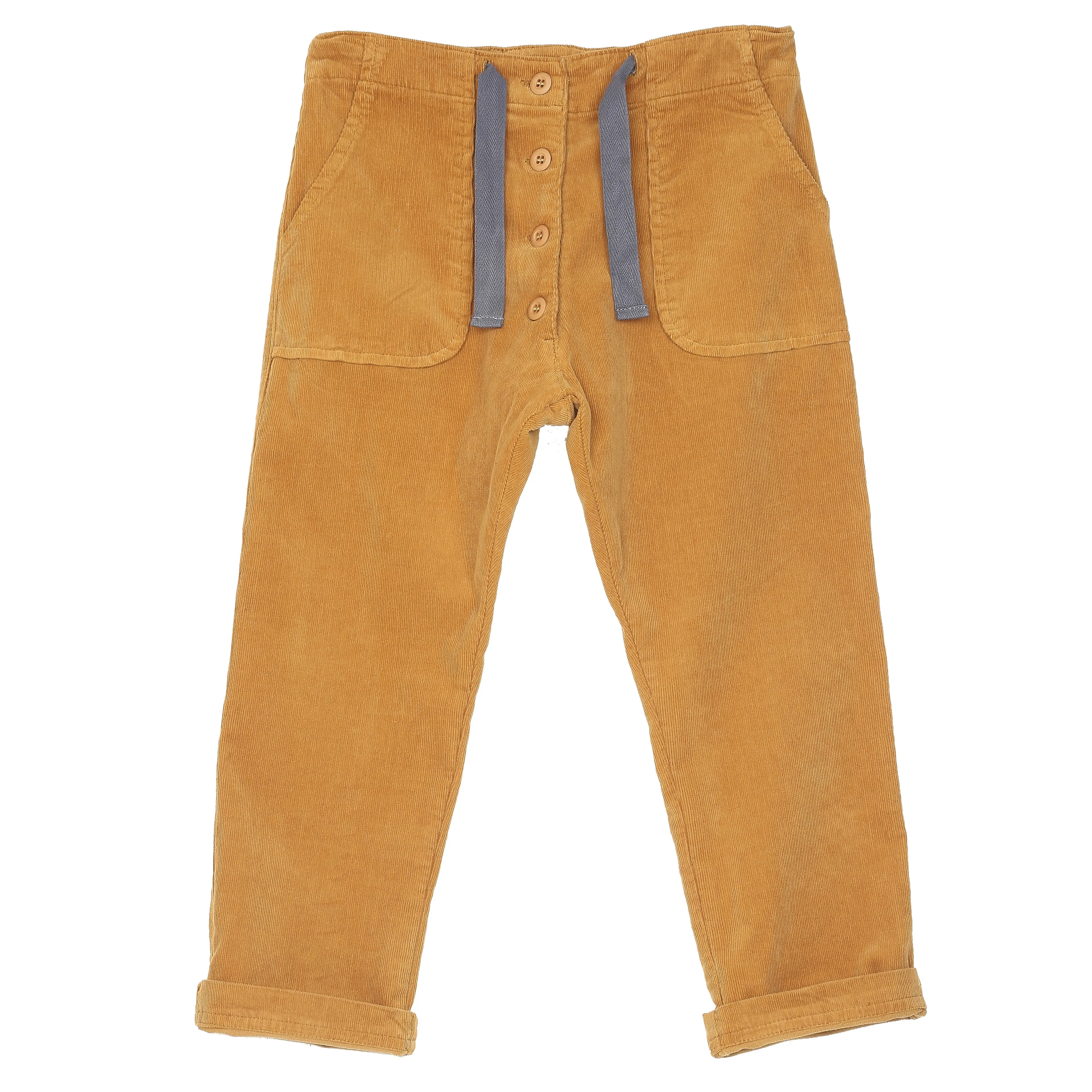 Emile et Ida Trouser Velvet Curry