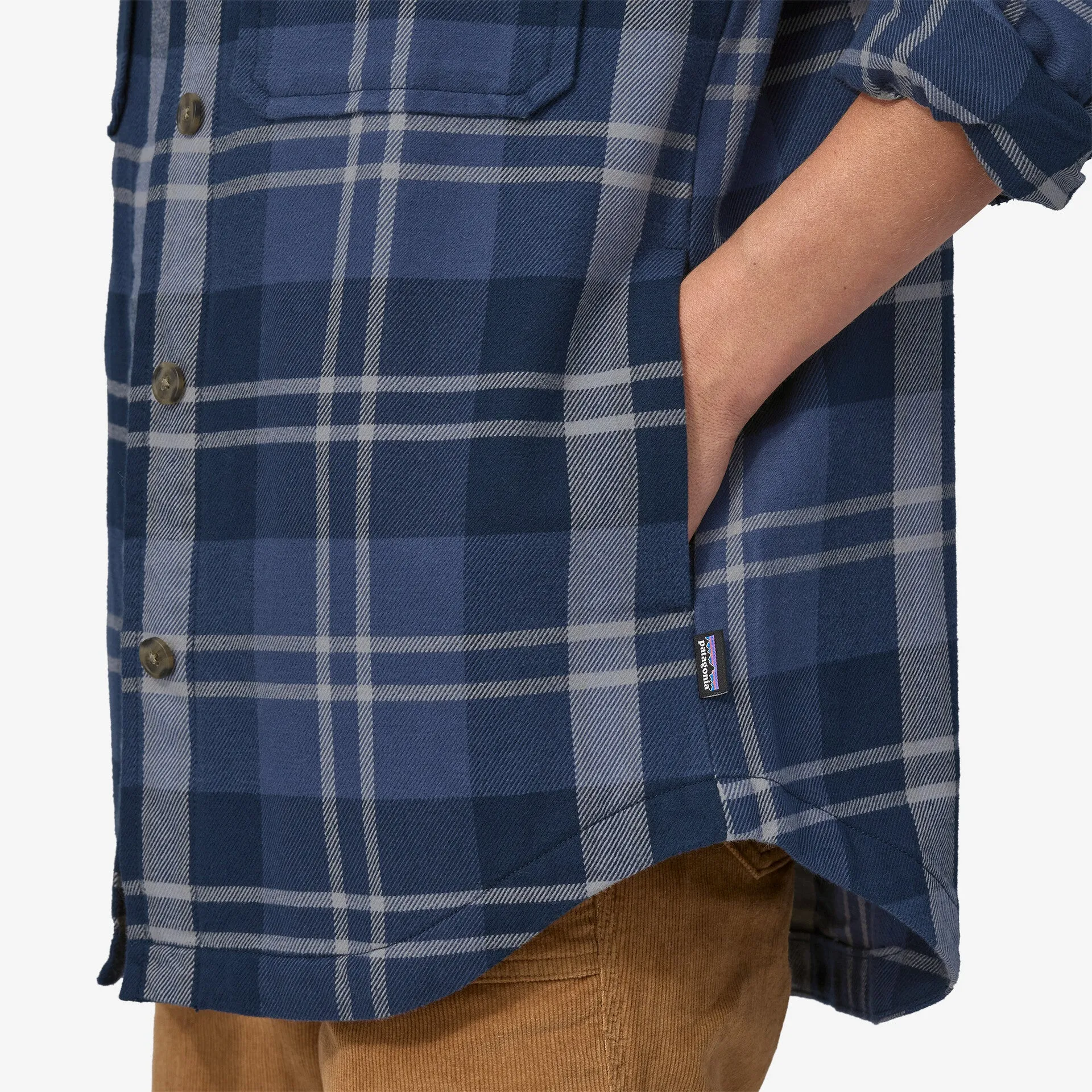 Fjord Patagonia Women's Flannel Heavy Weight T-Shirt Natural