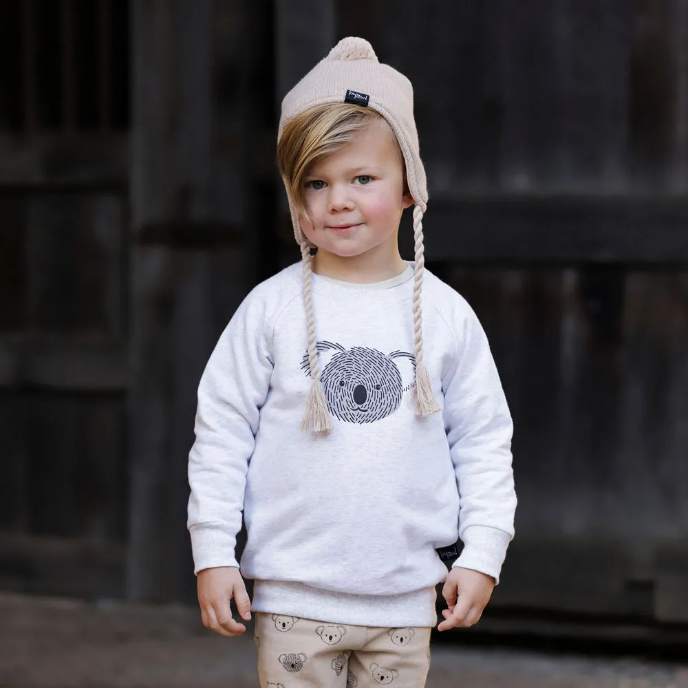 Kapow Kids Koala Placement Sweater