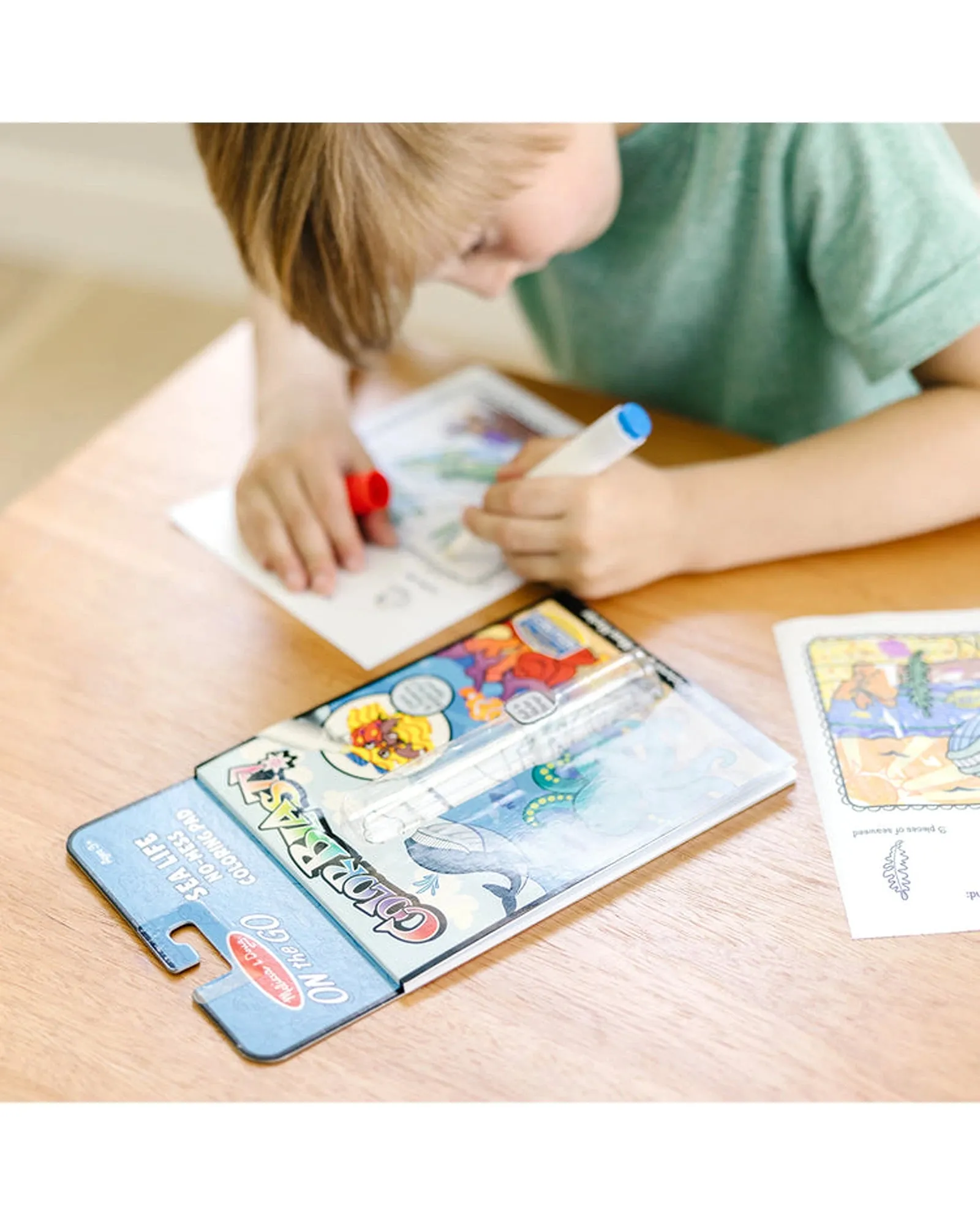Melissa Doug On The Go Color Blast Sea Life