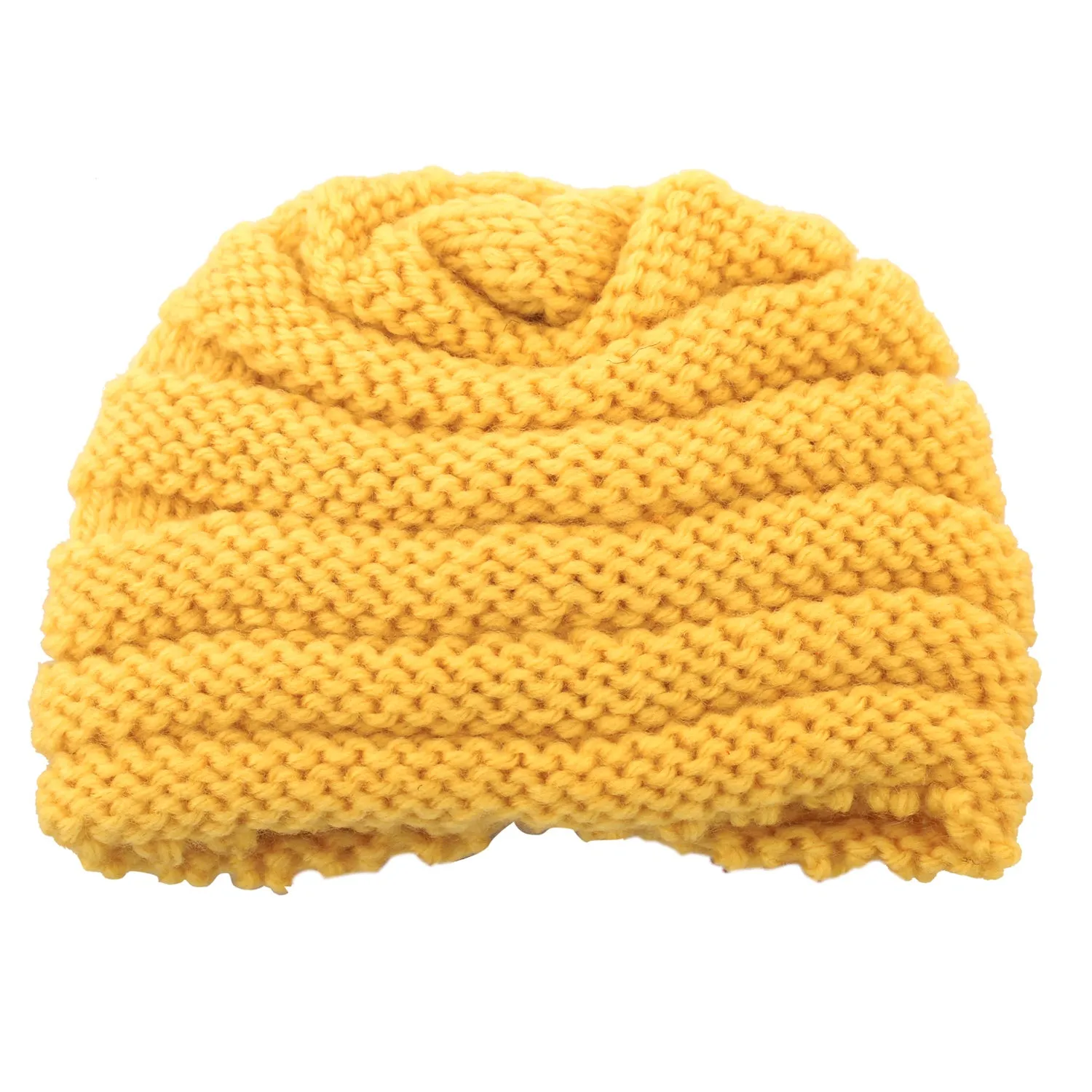 Partywear Yellow And Pink Turban Cap