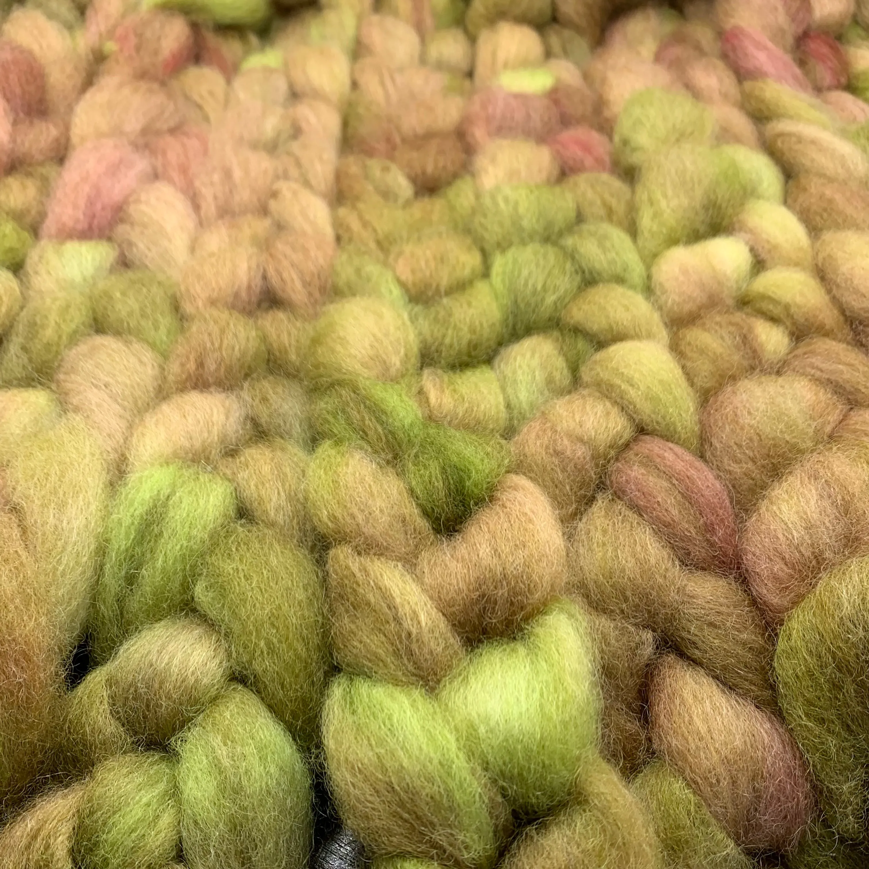 PNWWW Coopworth Wool Roving 4oz: This isn't a pina colada