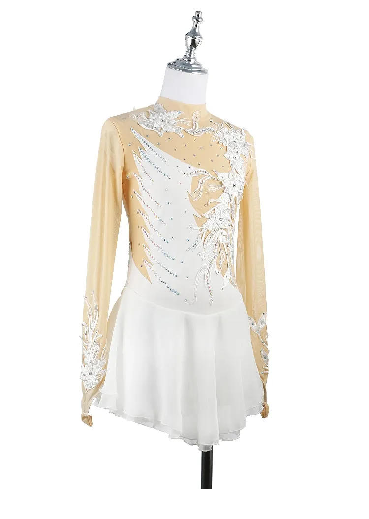 #SK225 Black Figure Skating Dress-Ice Skating-Calisthenics-Dance