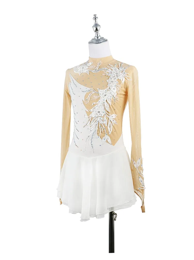 #SK225 Black Figure Skating Dress-Ice Skating-Calisthenics-Dance