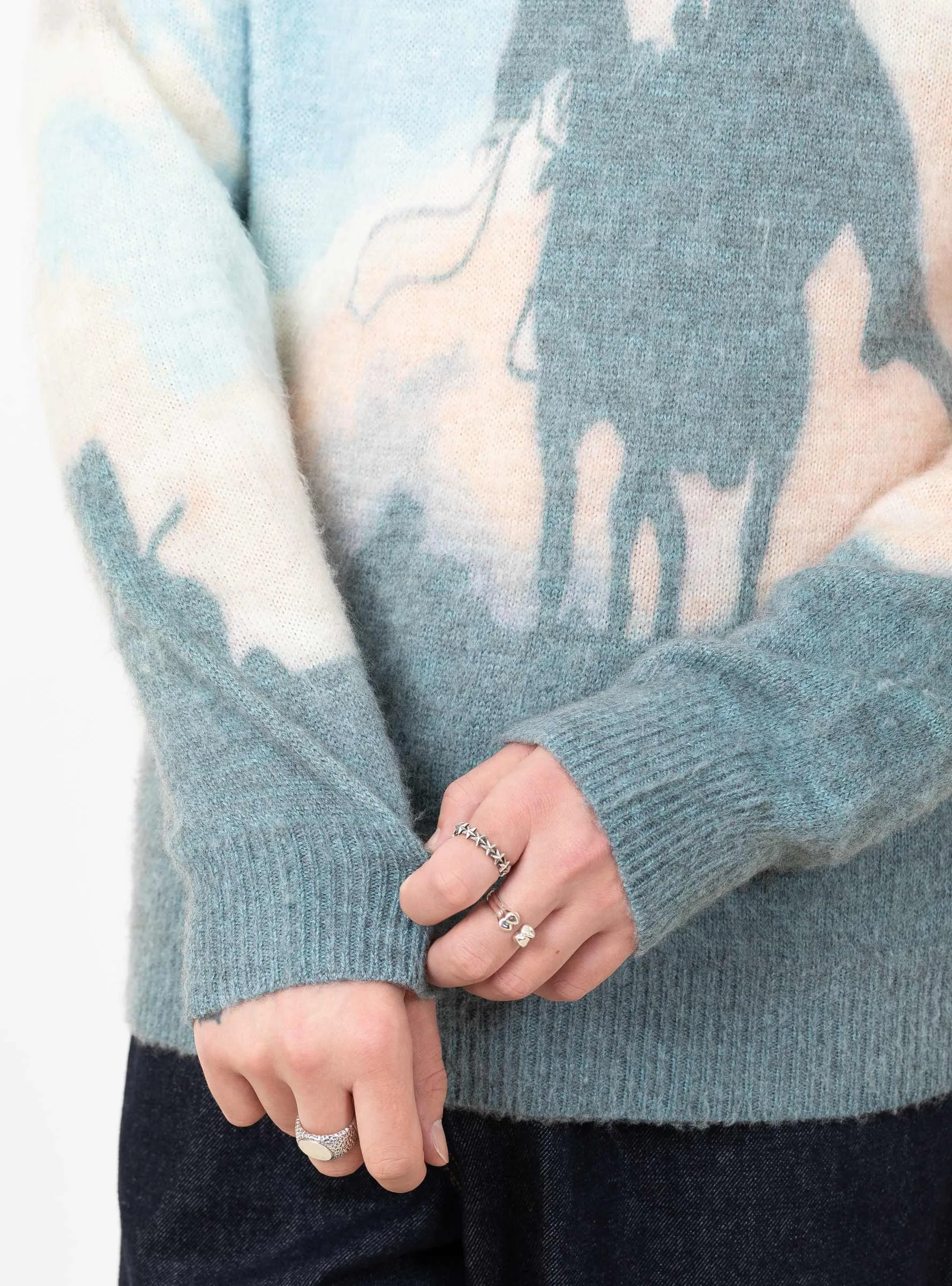 Stayed Away Knit Sweater Multi