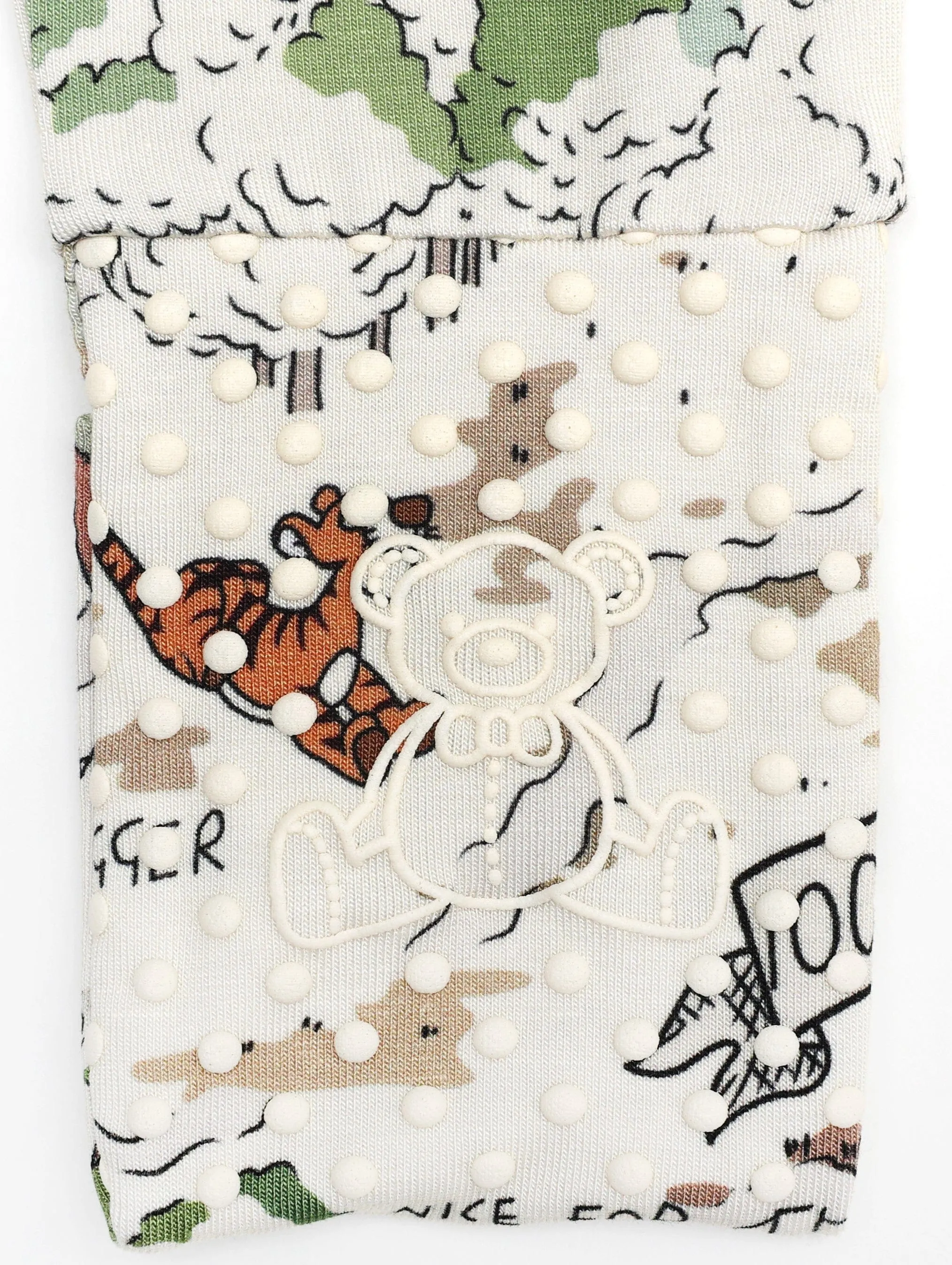 Sweet Summer Pooh's Map - Bamboo Zippy Romper