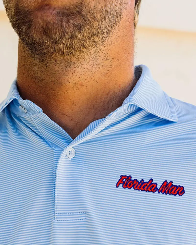 The Ringer Performance Golf Polo - Florida Man Collection