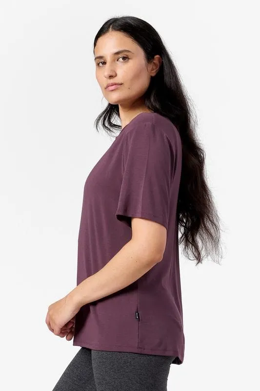 The Weekend Tee in Fudge