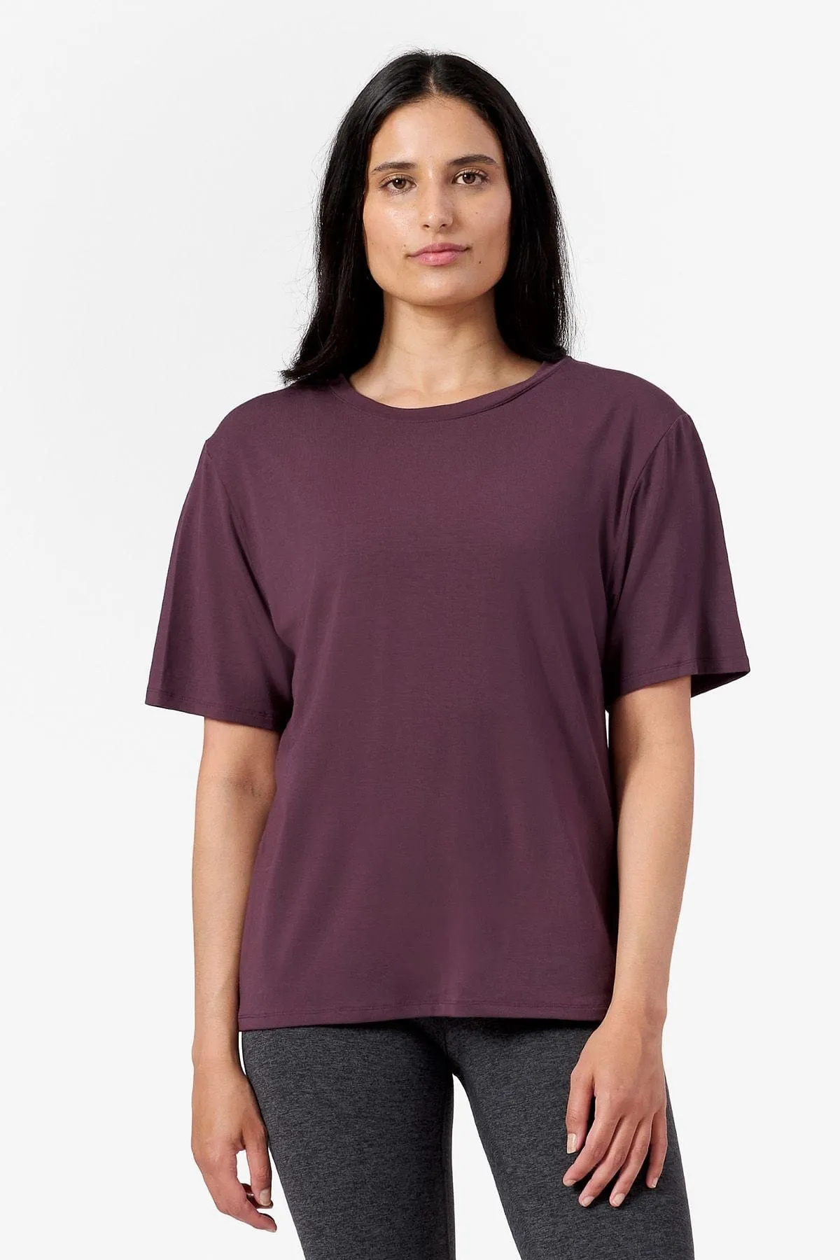 The Weekend Tee in Fudge