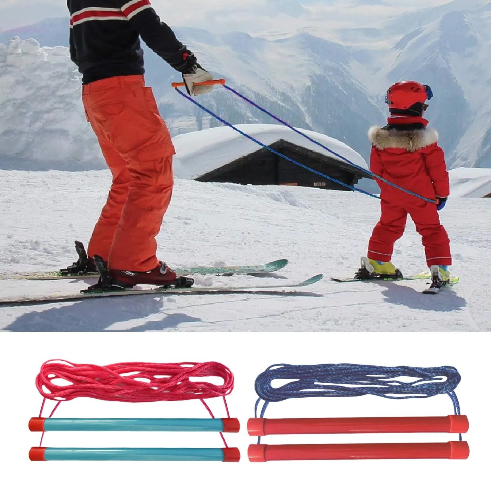 timeless Kids Ski Harness Strap with Handle Speed Control Easy to Use Ski Harness Trainer Belt Sports Accessories