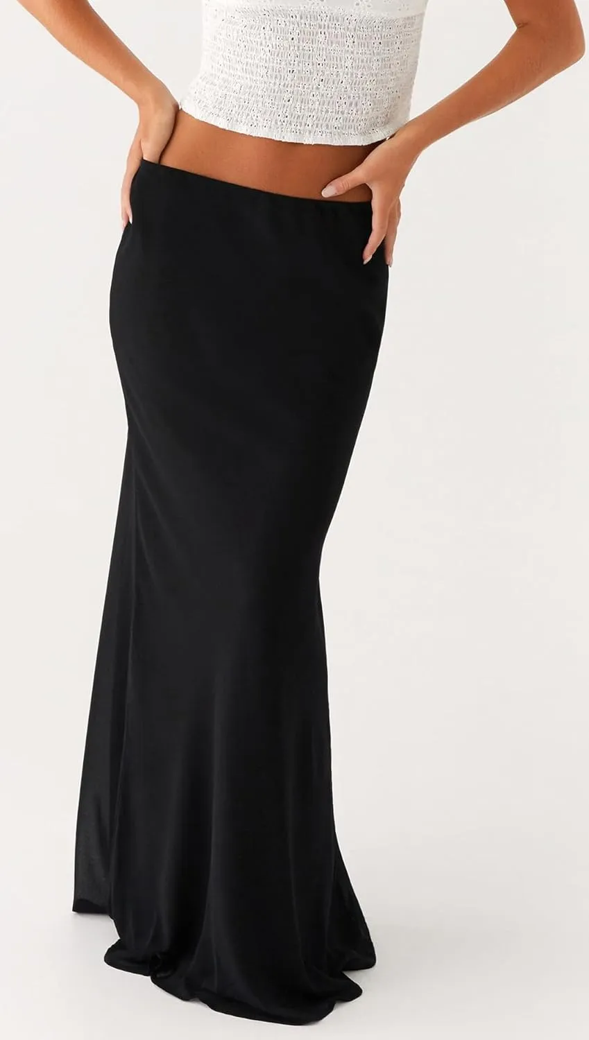 Women Y2k Long Skirt Sets Sexy Cutout Backless Asymmetric Halter Top with Maxi Skirt Cocktail Party 2 Piece Outfits