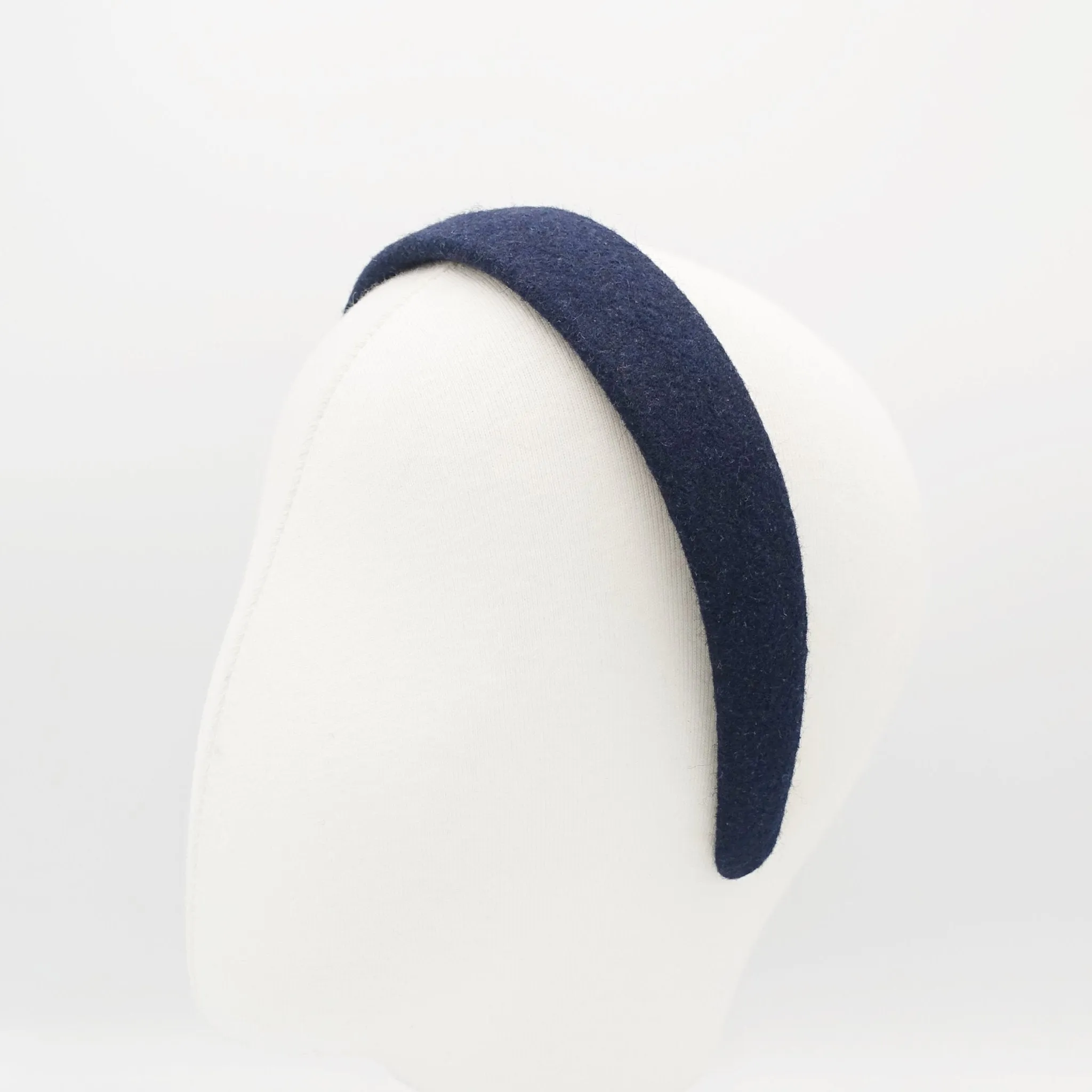 woolen fabric headband solid color hairband women hair accessory