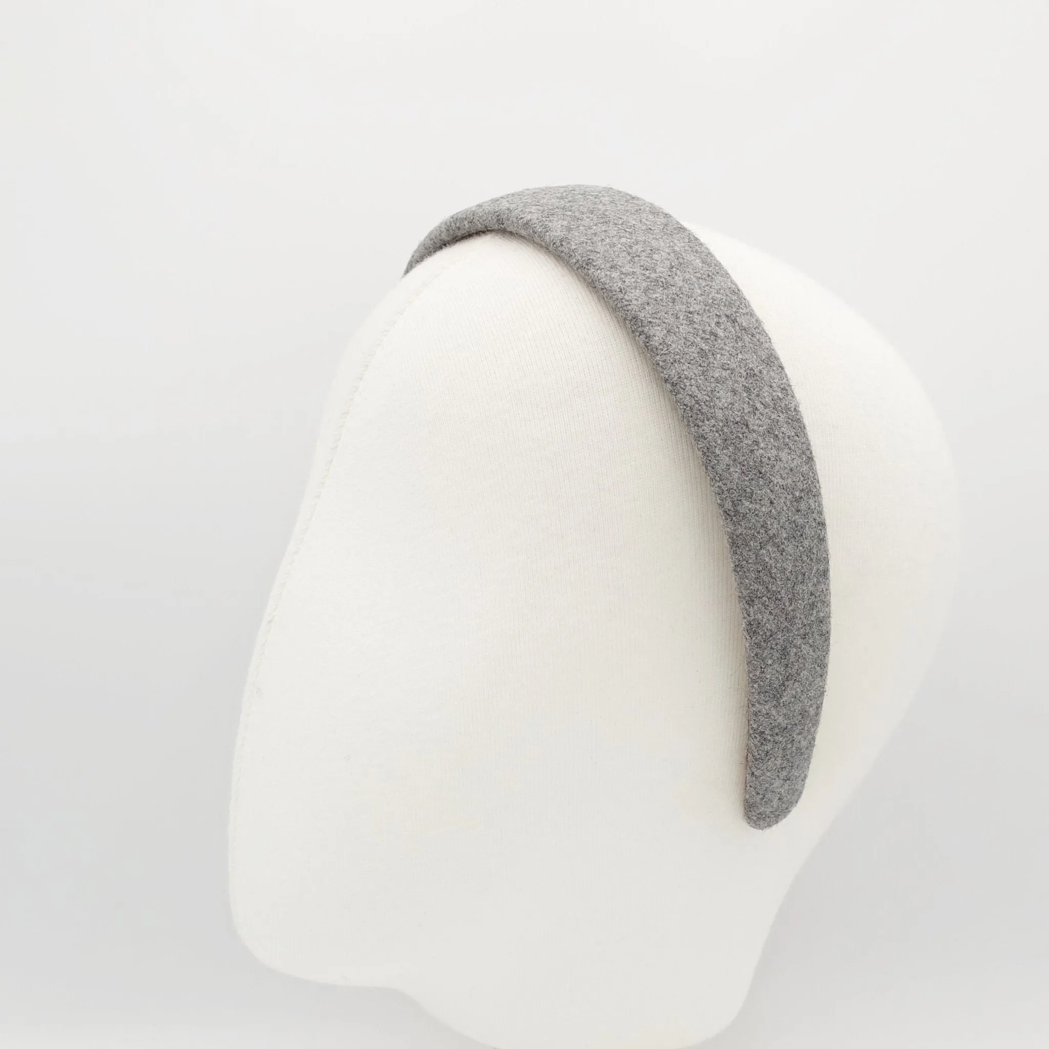 woolen fabric headband solid color hairband women hair accessory