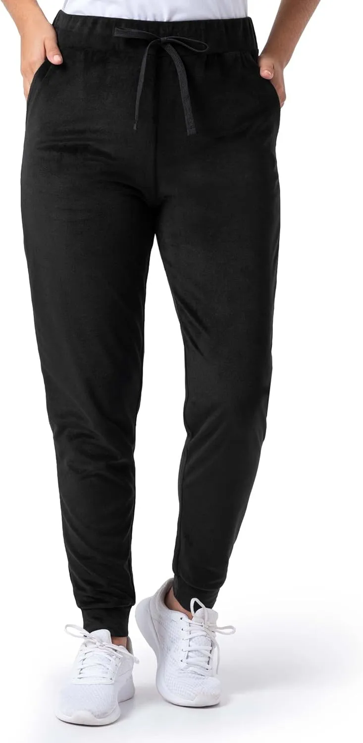 Wright's womens Velour Tracksuit 2 Piece Zip Up Hoodie and Jogger